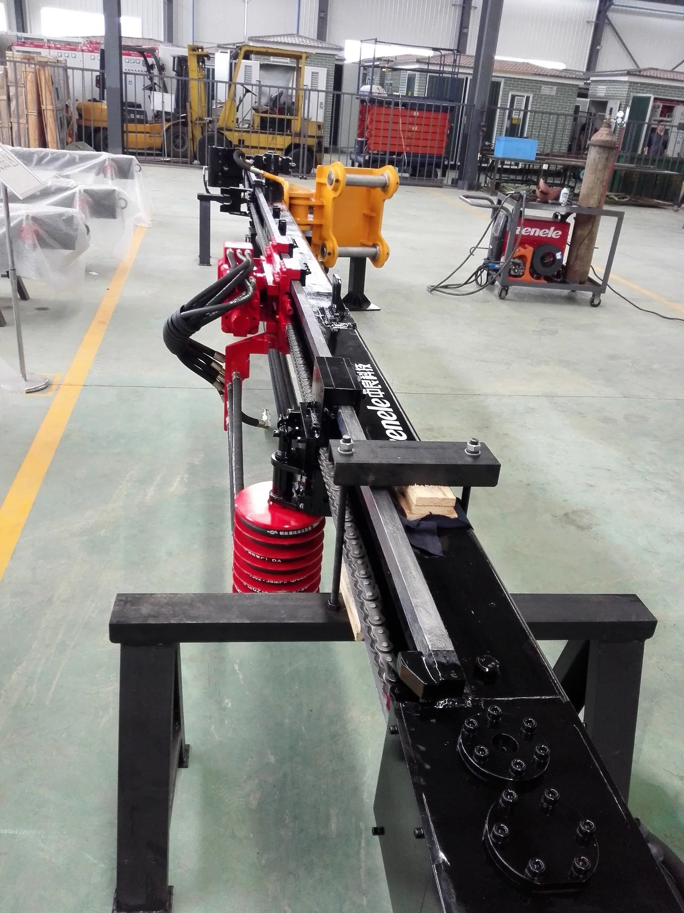 Excavator Mounted Drill Rig Attachment Pd90 Reasonable Price