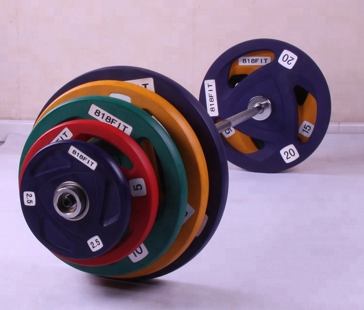 Weightlifting Barbell Weight Plates Power Lifting Calibrated Plates Fitness Equipment