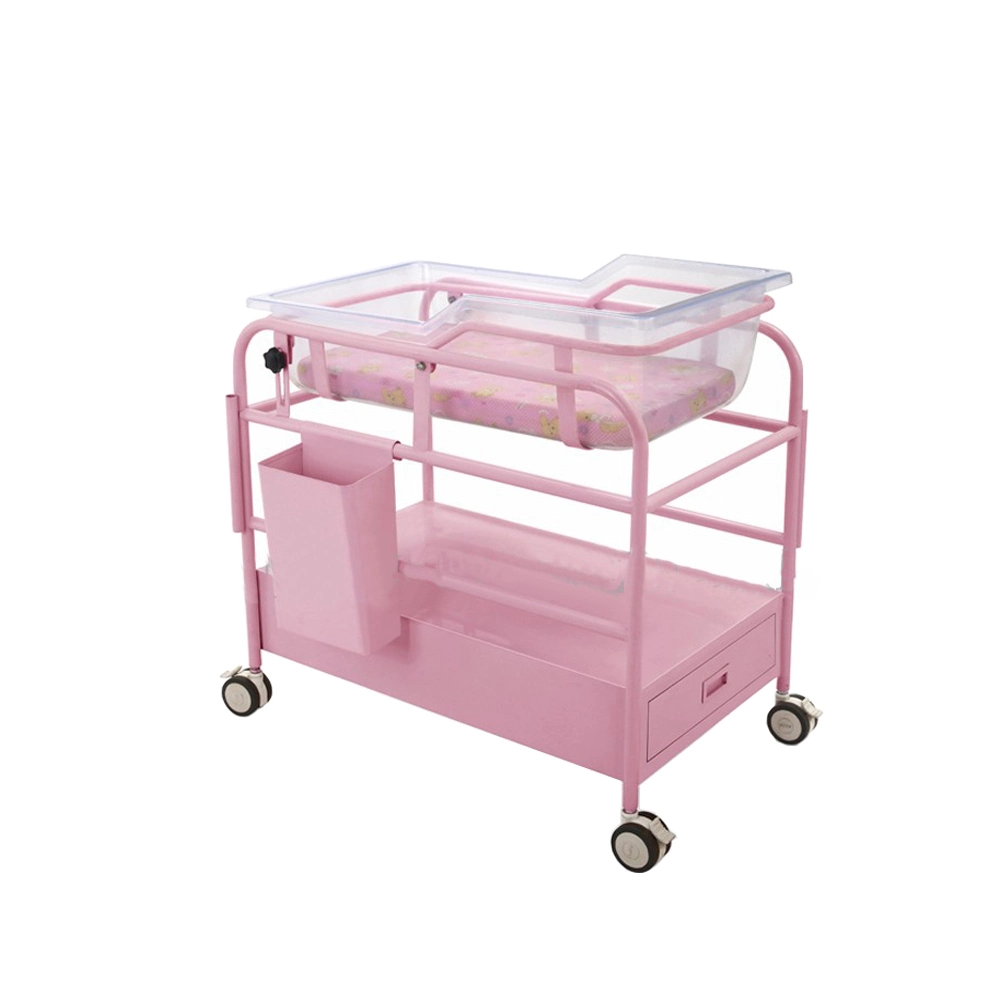 China Manufacturer of Hospital Furniture Function Baby Trolley