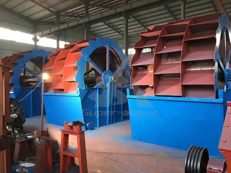 Industrial Bucket Wheel Fine Sand Stone Washer