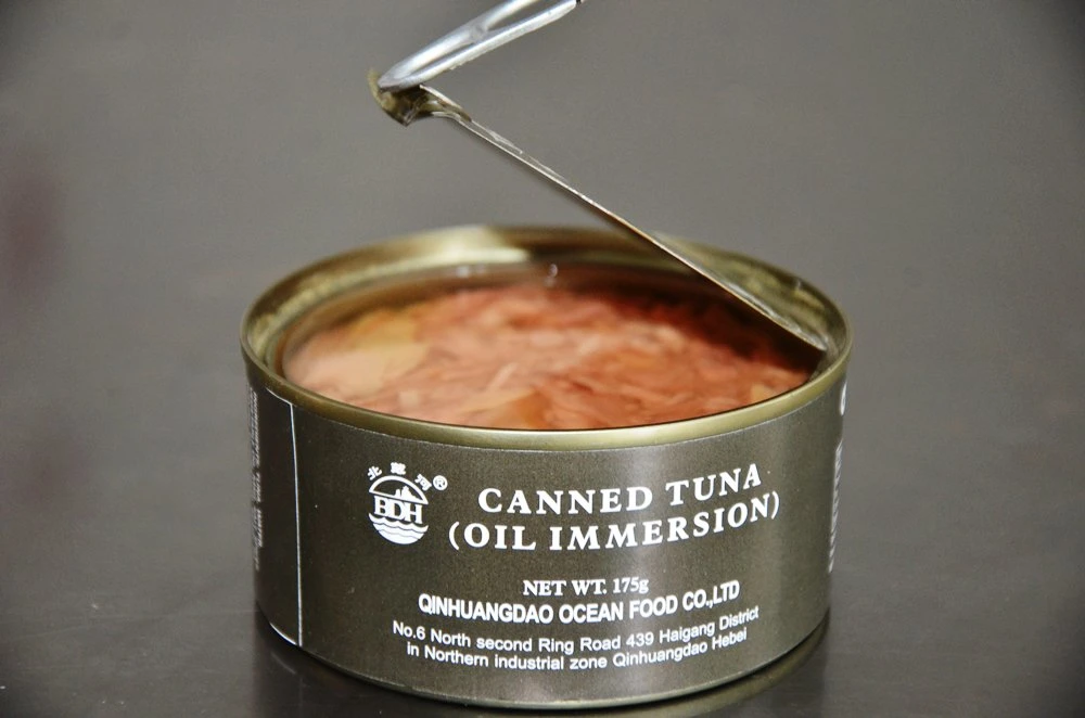 175g Canned Tuna Oil Immersion Fish Camping Healthy Emergency Can Food