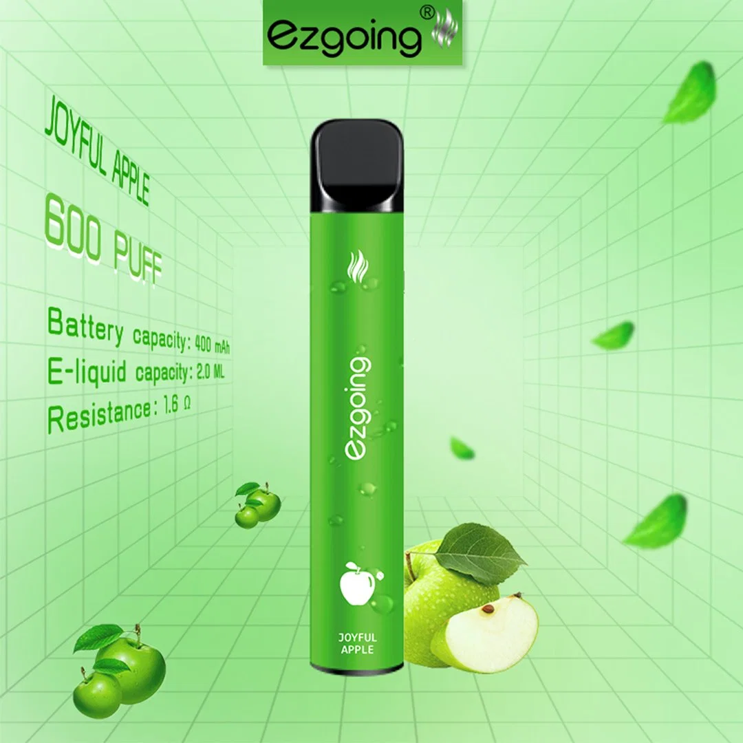 Ezgoing Cig 600 Puff 400mAh Batterie Last Long Einweg E-Zigaretten