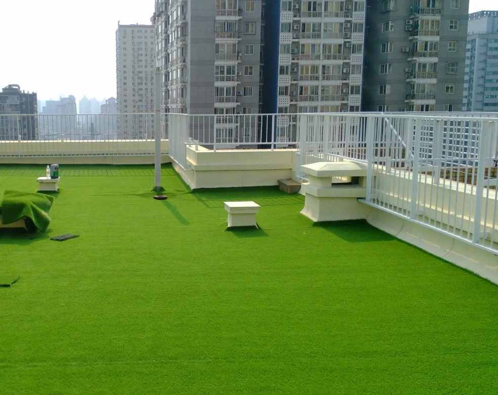 Good Stand Ability Soft V Shape Landscape Synthetic Artificial Grass