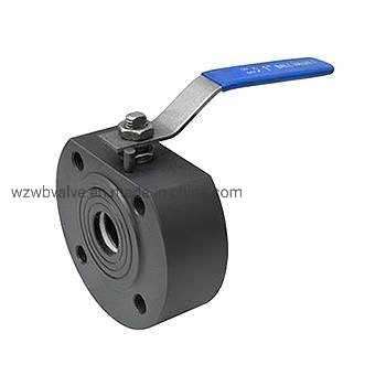 Precision Silicon-Sol Investment Casting Stainless Steel 1PC Wafer Type Flanged Ball Valve