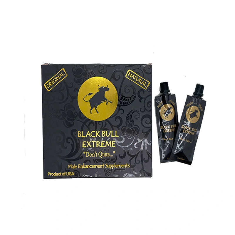 Black Bull Honey Extreme 12 bolsas largo tiempo para los hombres Salud