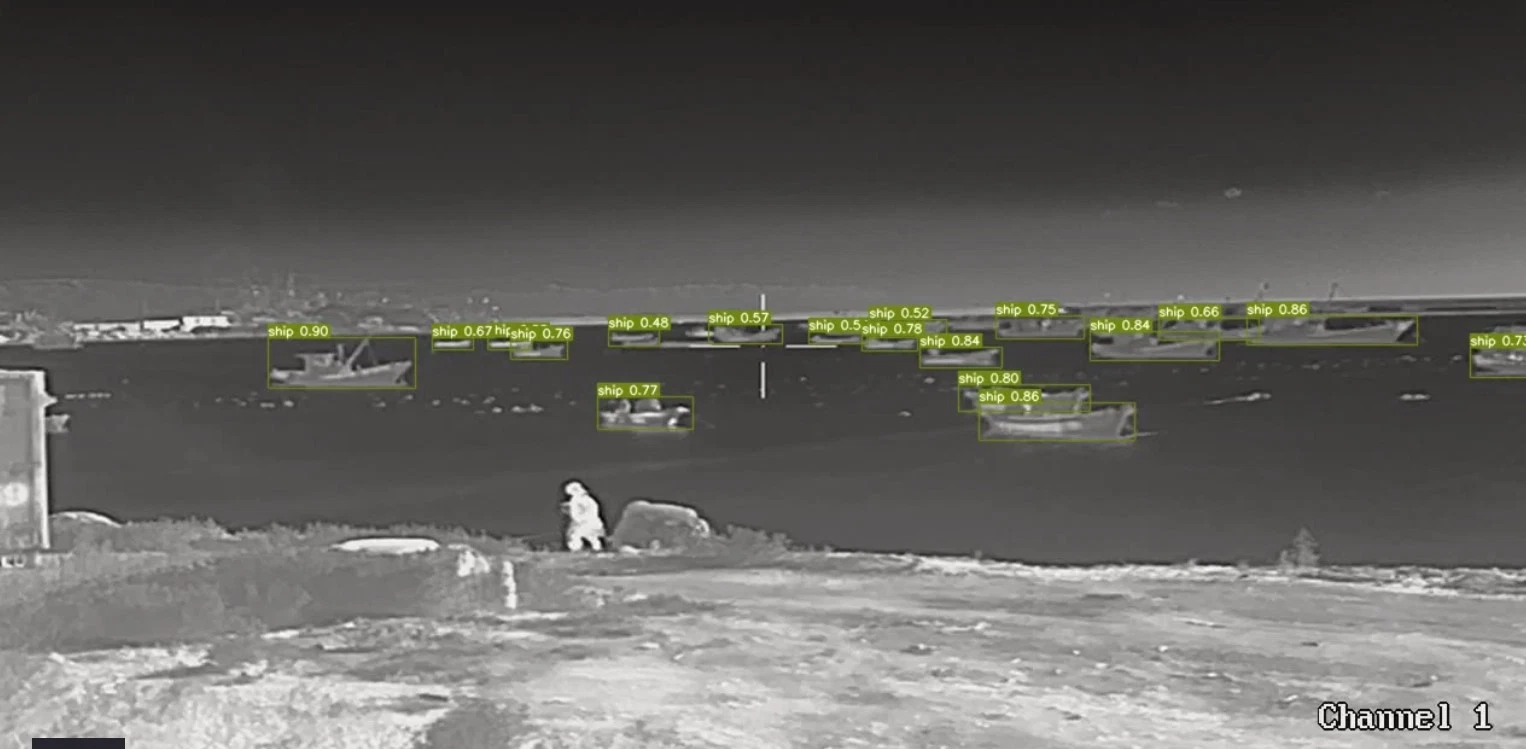 Infrared Long Range Thermal Imaging Camera Night Vision for Airport Security Monitoring System