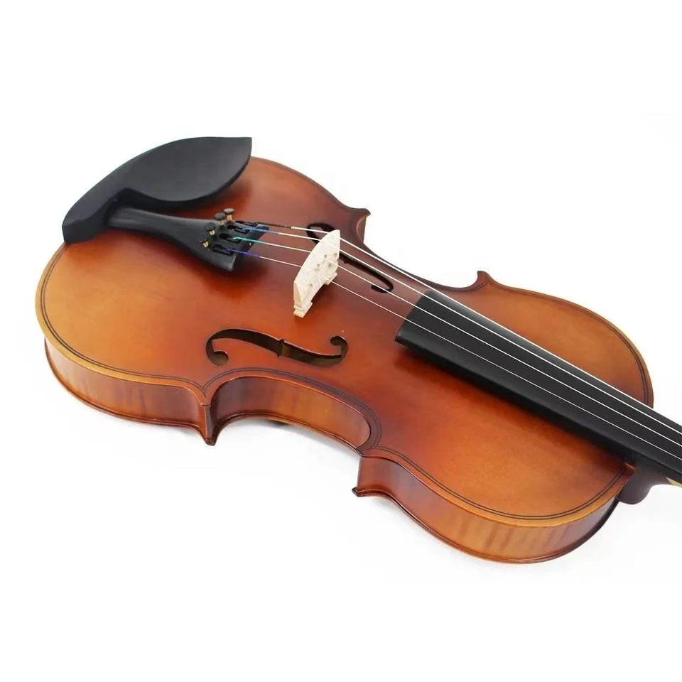 Chinese Parts Brazil Wood Solid 1/2 Size Stradivari 4/4 Violin