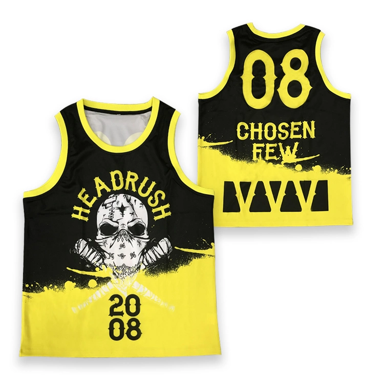 Custom Basketball Jersey Best Unique Design Breathable Polyester Basketball Shirts