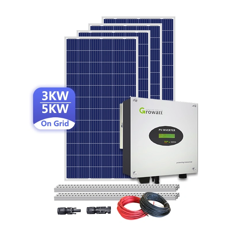 Dah en Rejilla Barra de sistema de energía del Panel solar de 2kw de 1kw 3kw 4kw 5kw sistemas solares eléctricos con paneles solares