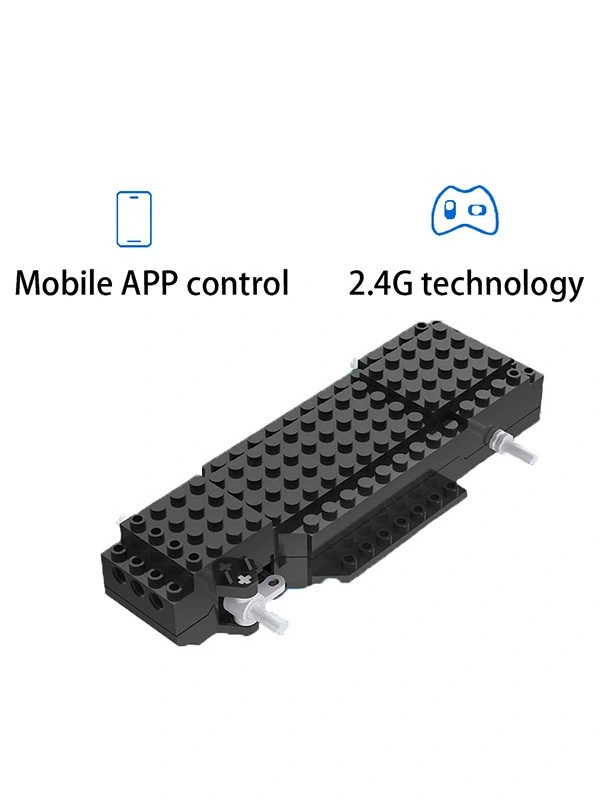 El bloque de construcción de los niños Kid montado de ladrillos de construcción Puzzle Iq eléctrico de control remoto R/C Modelo de conjunto del vehículo alquiler de regalo juguetes mayoristas