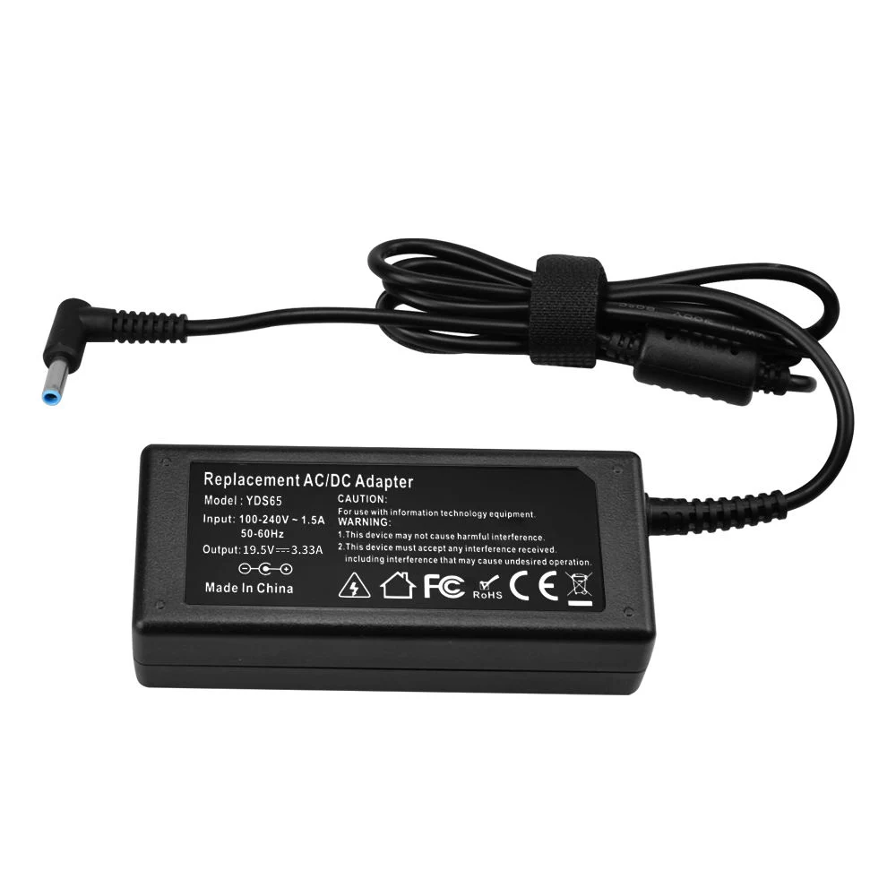 Piezas de equipo portátil 65W 19.5V 3.33Un Portátil Adaptador de CA Cargador portátil para HP/Compaq 4.5*3,0 mm