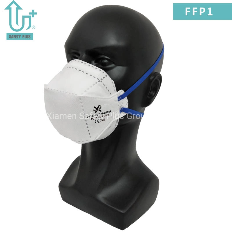 CE En149 pinza de nariz ajustable y la comodidad de la nariz de PU Pad filtrados Non-Woven FFP2 Mascarilla respirador desechable