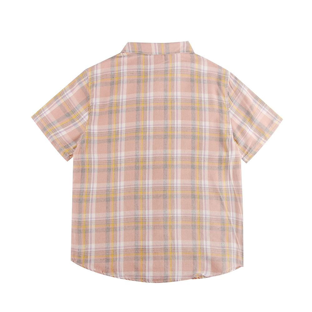 Stockpapa 2023 Novo Estilo de 2 Cores dos homens Plaid Shirts Vestuário Stocklot enxertias prontas