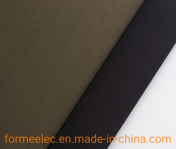 Cotton Fabric Twill Single Drill Khaki 21s*16s 252g Single-Yarn Drill Dyed Cotton Khaki