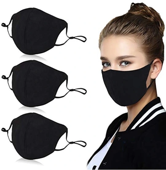 Moda Earloop personalizado de algodón de protección anti-polvo Mascarilla reutilizable respirador con filtro