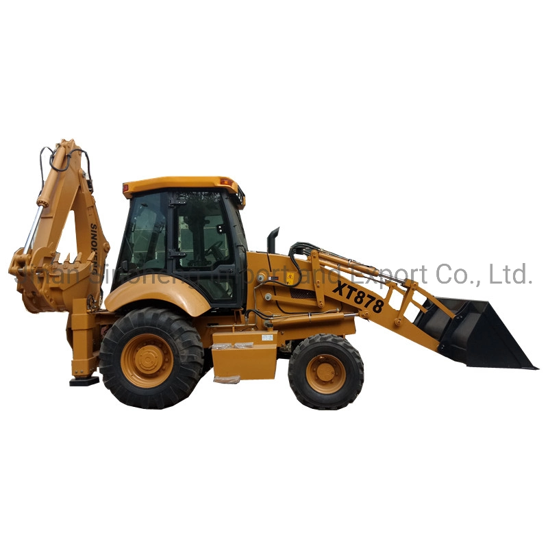 China Loaders Factory Top Quality 2.5ton Backhoe Loaders Xt878