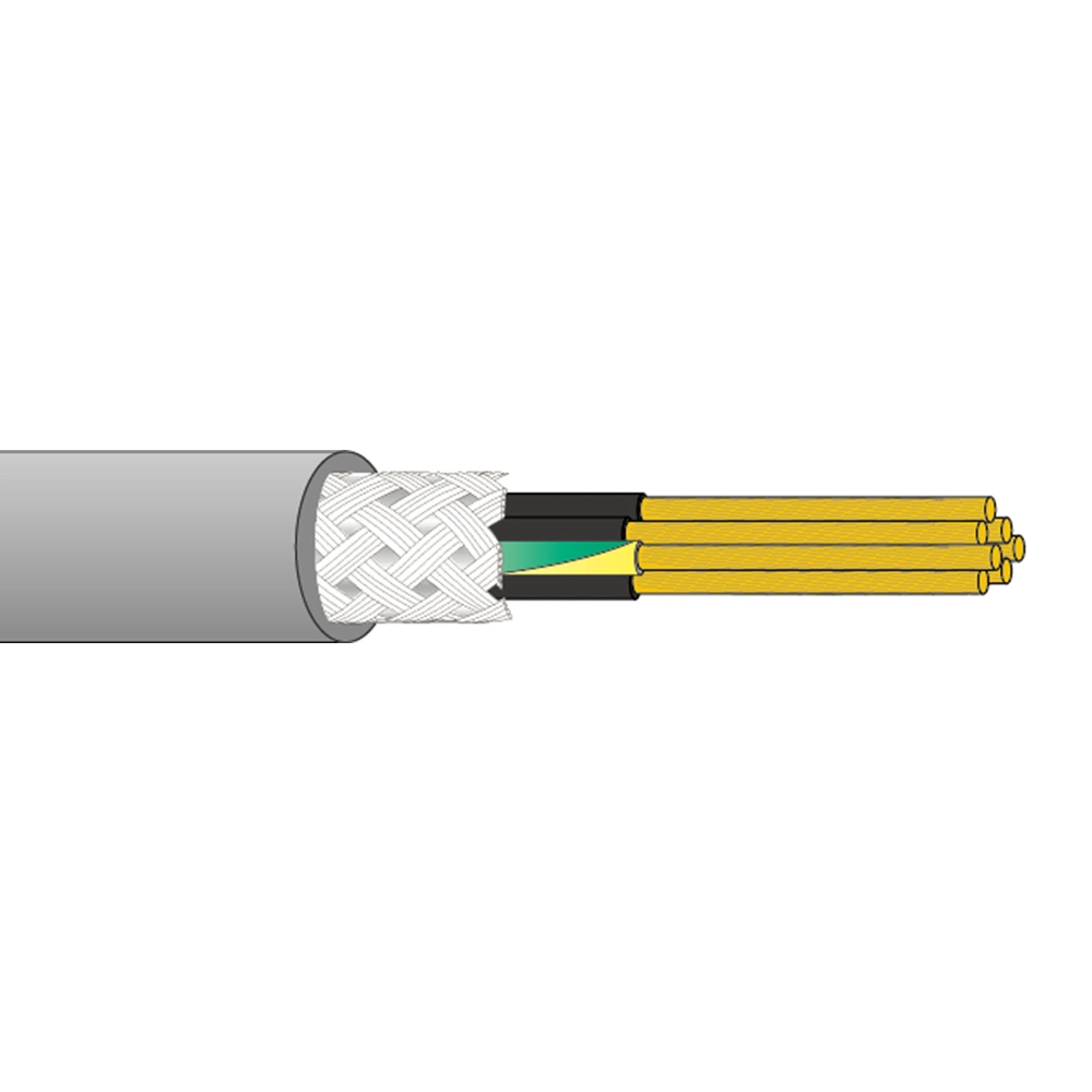 Cy (YSLCY) Flexible Cable 5X2.5 Multicore Tc Braid Screened PVC/LSZH Electronic Control Cable LSZH Cable Industrial Communication 5 Core Copper Cable CPR