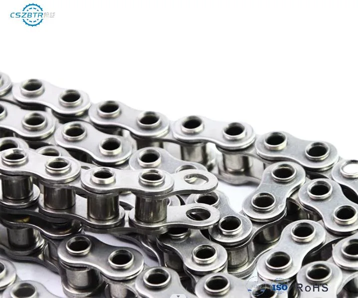 08bhp Ss08bhp 08bhpf 08bhpf5 12.7mm Pitch 0.5 Inch Stainless Steel Carbon Steel Hollow Pin Conveyor Roller Chain