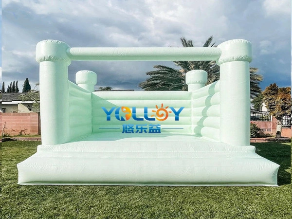 Commercial White Wedding Inflatable Bouncer for Adult