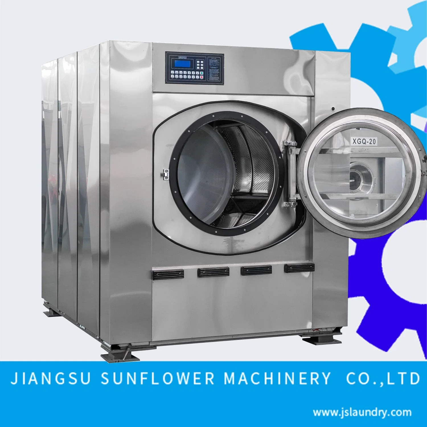 Big Capacity Washing Machine 50kgs with Stainless Steel Drum