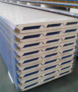 Trapezoidal PVDF Coating Roof Sandwich Panel for Building Material with SGS