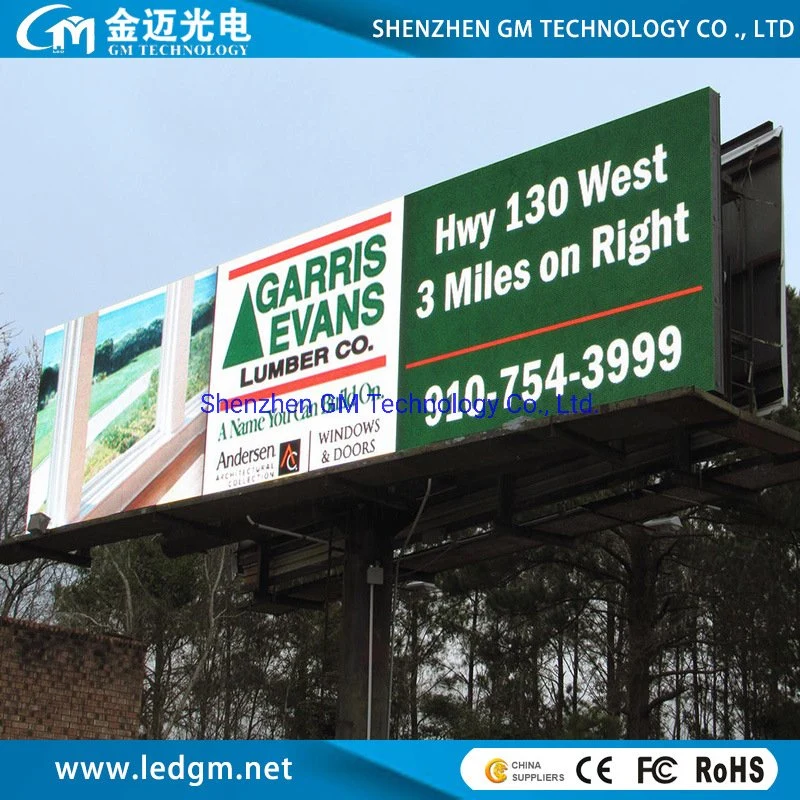 Outdoor RGB Color Digital LED Display Panel (P10 Advertising LED Display Screen)