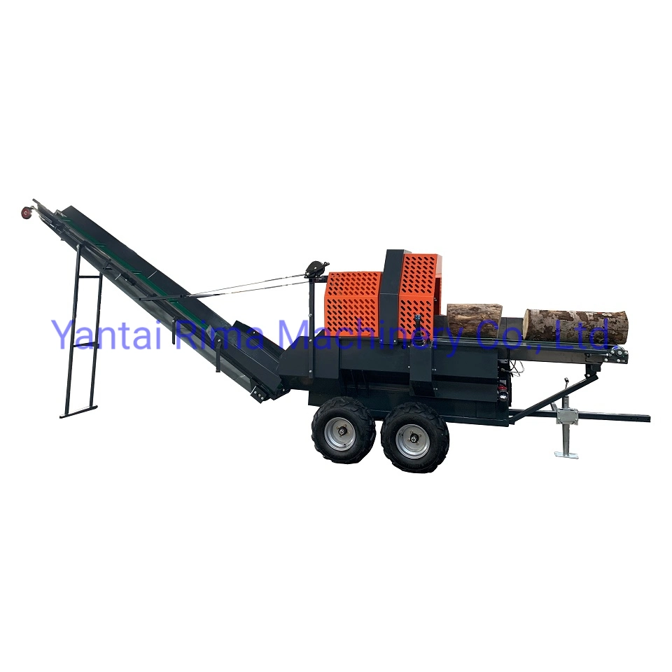 TUV CE Approved 30ton Wood Cutting Machine Firewood Processor Log Splitter for Sale