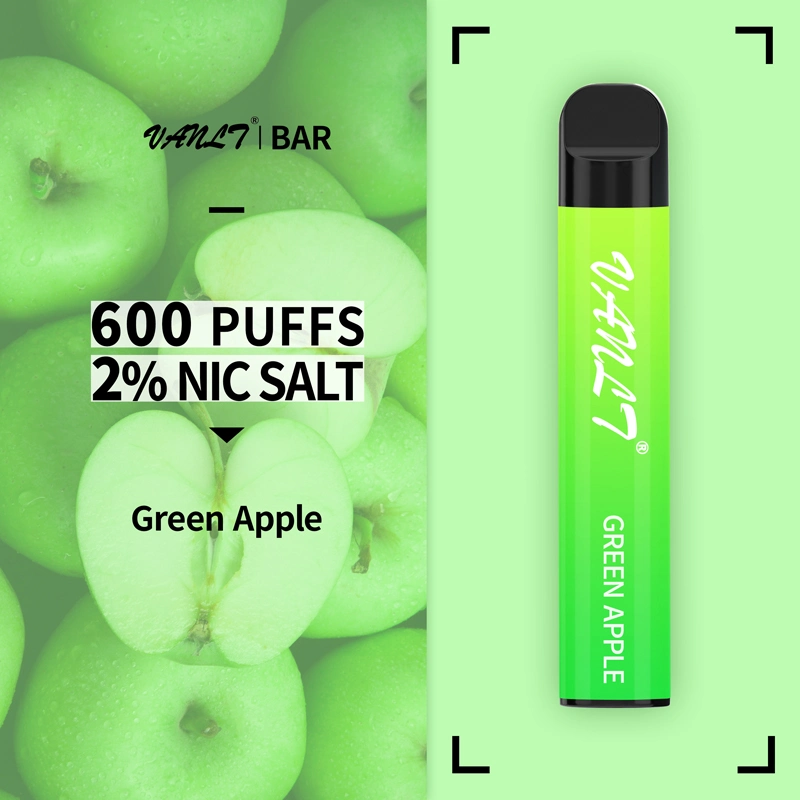 preço de fábrica Puff distribuidores por grosso e cigarro Puff Vape Vanlt 600 cigarros electrónico descartável original