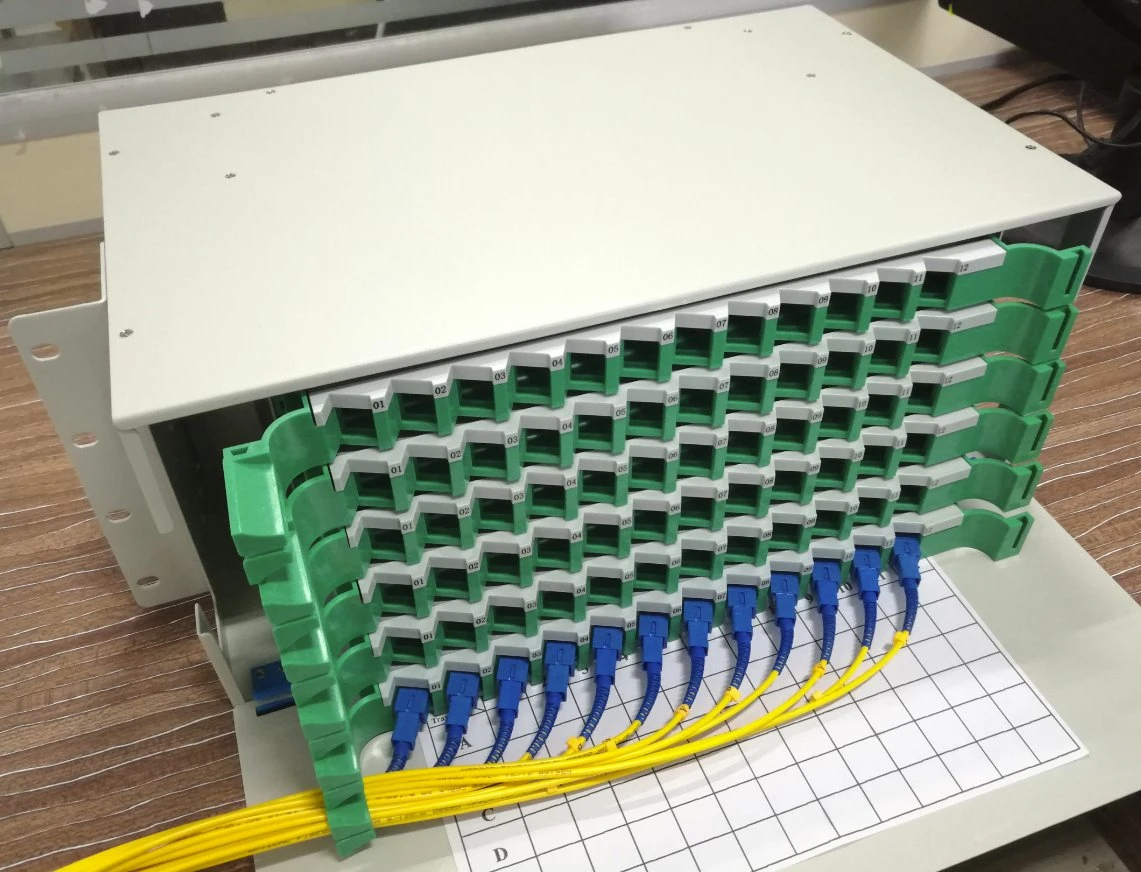 Tiroir de type panneau de brassage à fibres optiques odf-R-Type C