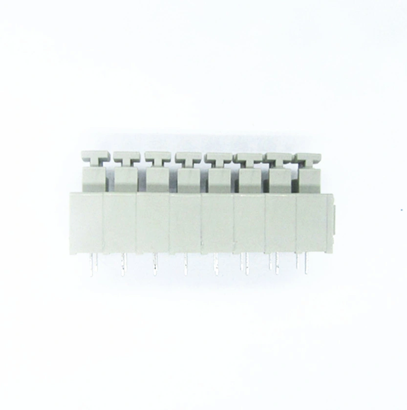 PCB Screw Terminal Block 5.0mm Pitch 8p, Straight Male