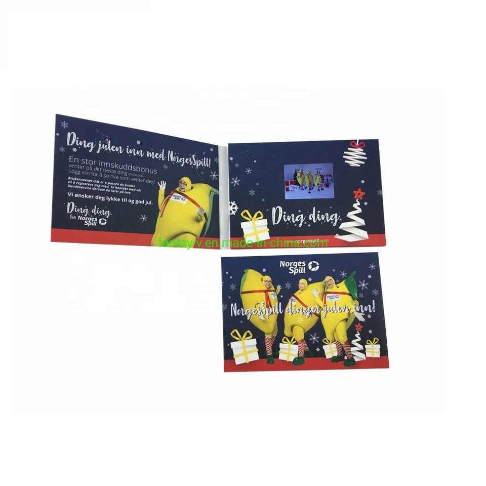 Personalised 2.4 Inch Digital LCD Video Business Card for Your Marketing