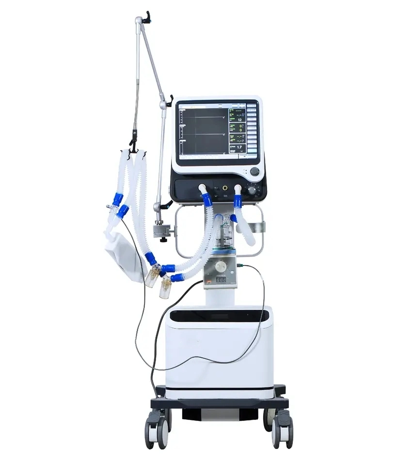 Hospital Breathing Machine Medical Equipment ICU Ventilator Price (THR-MJ-S1100B)