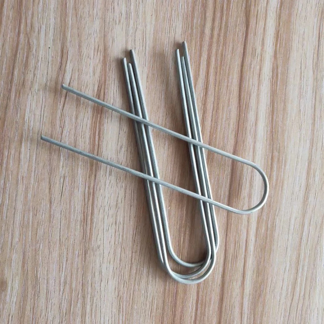 Excellent Quality Customized Sizes Galvanized U Shaped Staples for Garden