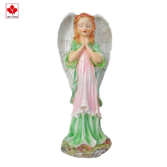 Hotsale Embarcações artesanais Anjo Resina Figurine Home dons