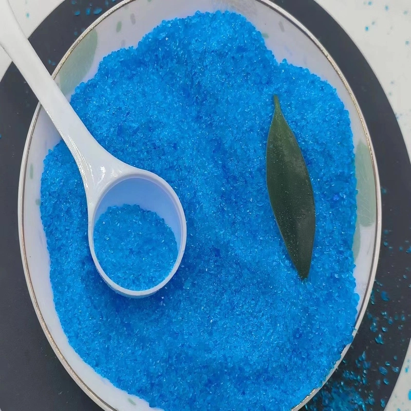 Blue Crystal 98% Factory Price High Purity Copper Sulfate Supplier in China
