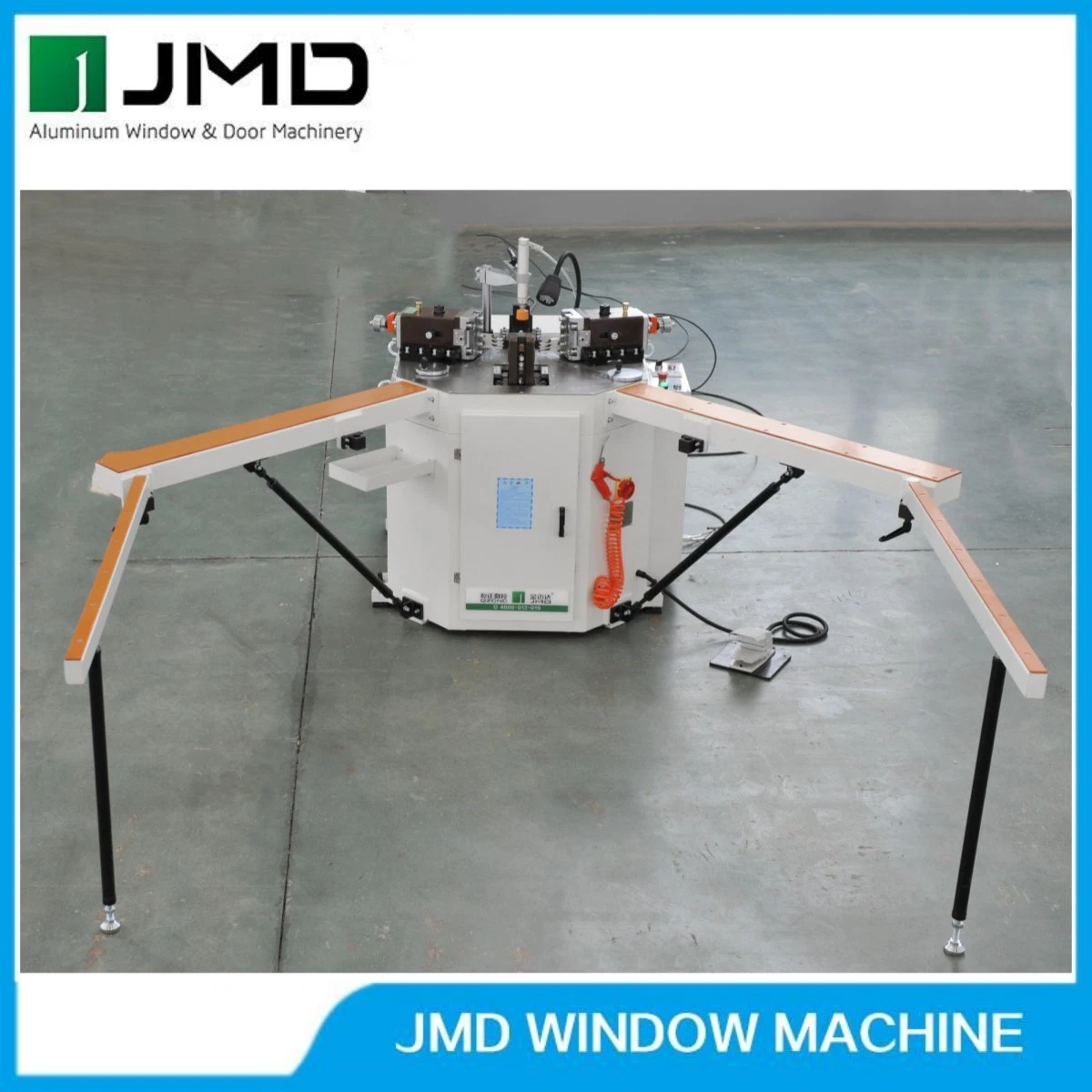 نافذة من الألومنيوم ذات جودة عالية ركن الماكينة/نافذة من الألومنيوم المنتقر JMD الماكينة