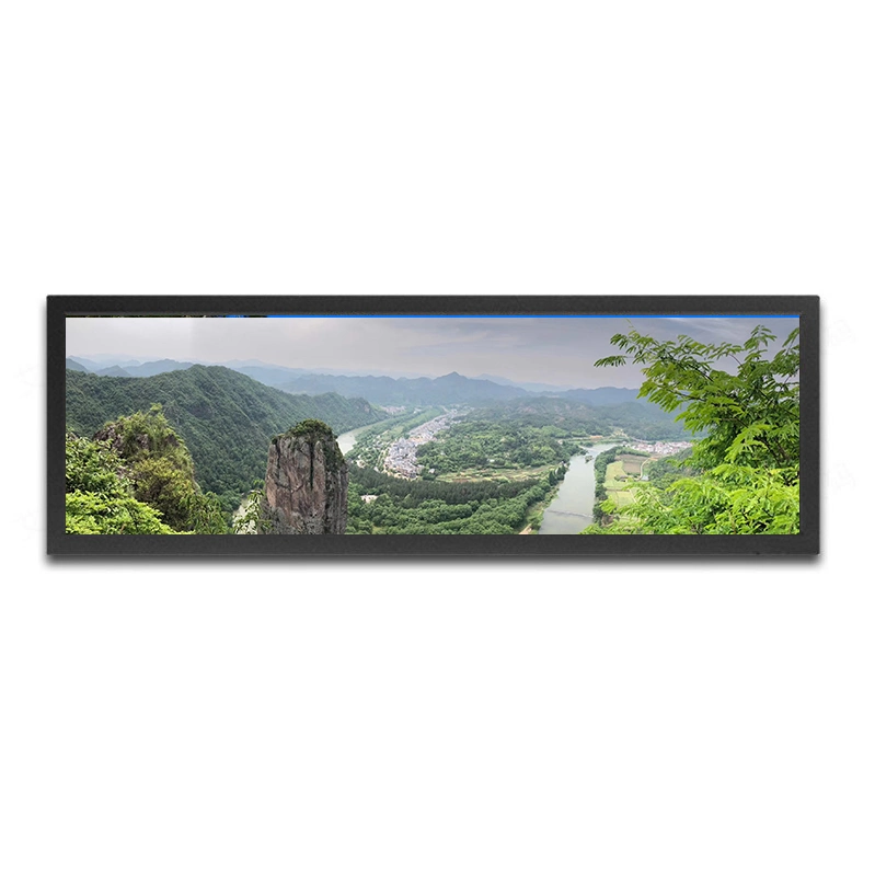 37 Inch Android Ultra Wide Panel Shelf Edge Bar Screen Panel LCD Display for Supermarket