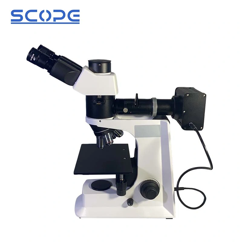 Laboratory Instrument Mineral Research 50X~1000X Reflecting Mit200 Metallurgical Microscope