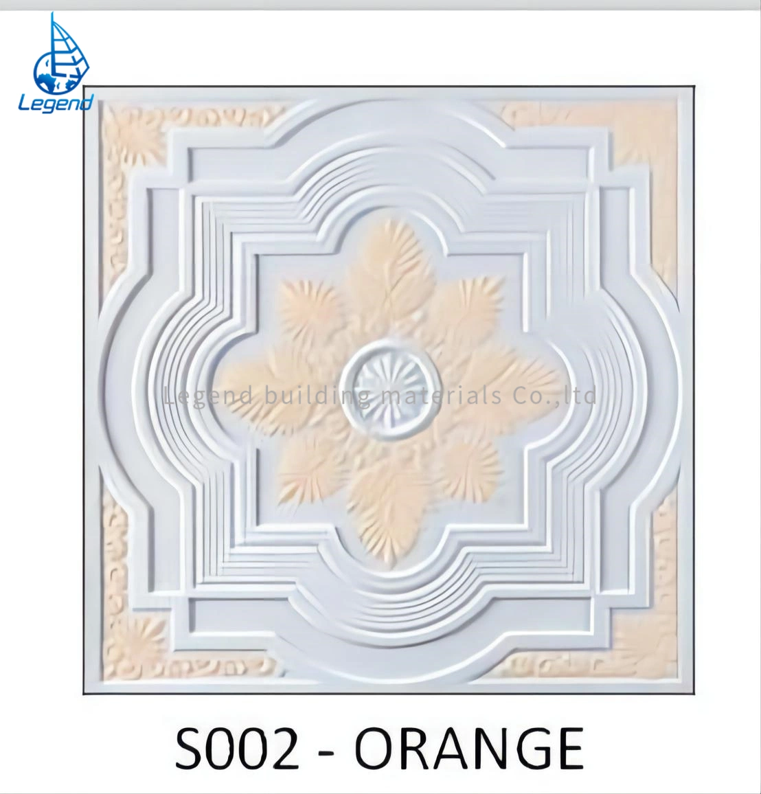 Waterproof Environmental Friendly Building/Decoration Ceiling Colorful Glassfiber Reinforced Gypsum Tile Attractive Designs