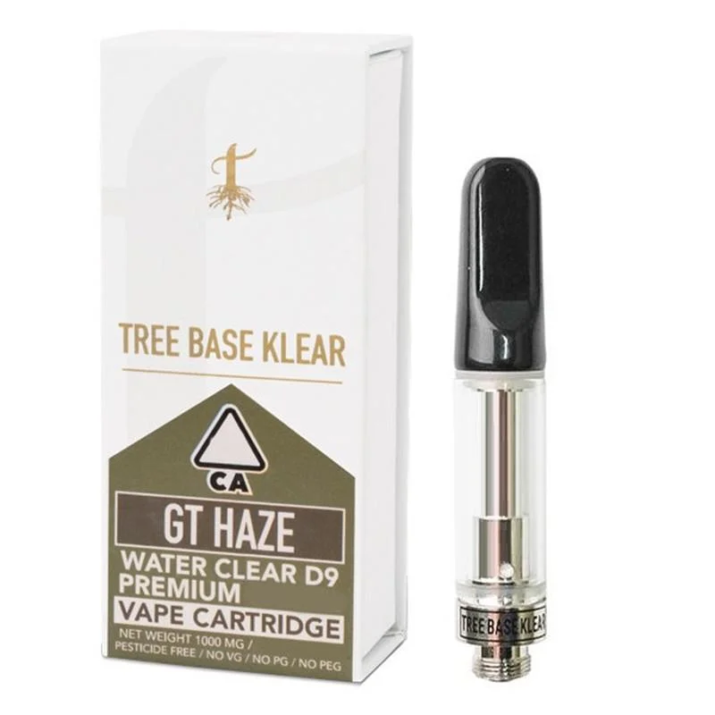 Tree Base Klear Vape Cartridge No Leakage Guarantee 0.8ml Glass Tank Vape Oil Cartridge