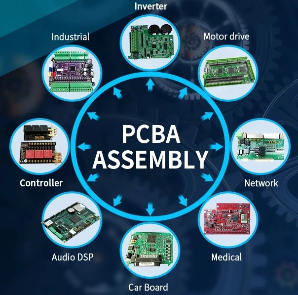 5g de placa de circuito impresso de comunicação móvel conjunto PCB Motherboard de Fabricação