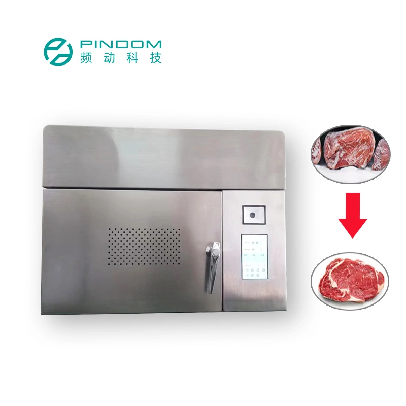 New Design Commercial Meat Seafood Thawing Heating Dual Frequency Microwave Oven