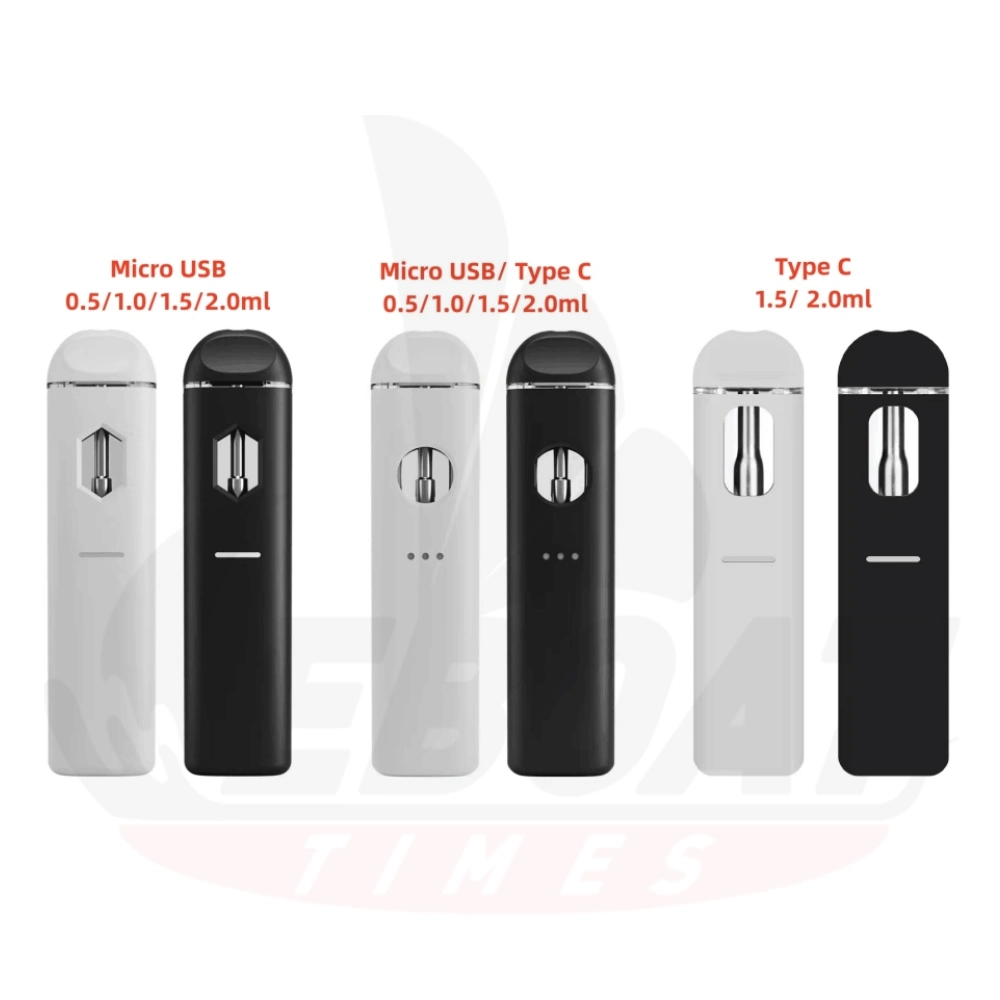 White Label 2ml 2,0ml 2000mg 2g leerer einwegbarer Vape Pen Thco HHC DAB D8 D9 D10 Isolate Einweg in Bulk Mit Logo