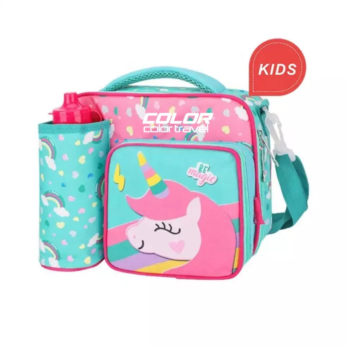 Kinder isolierte Lunchtasche für Schulreisen Camping Trip Picknick