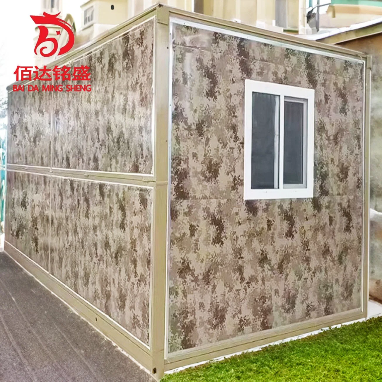 China Prefabricated Luxury Folding Living Container Prefab Portable Houses Villas 2 Bedroom