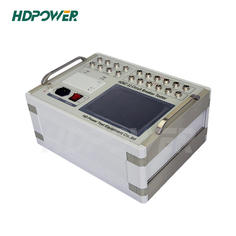 Hdkc-12 Circuit Breaker Tester Automatic Circuit Breaker Characteristic Test Machine High Voltage Switch Test Set