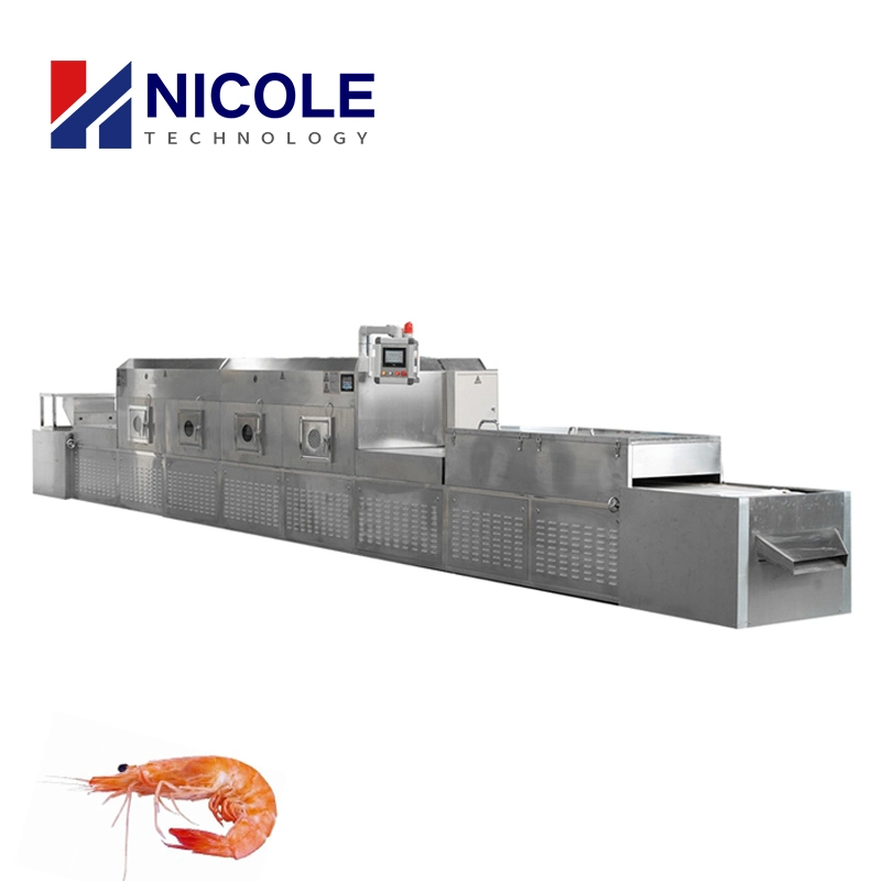 Chicken Legs Meat Microwave Sterilizer Degreasing Equipment