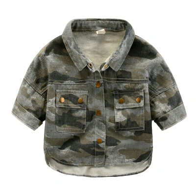 High quality/High cost performance  Custom Fashion Kid's Printed Shirts