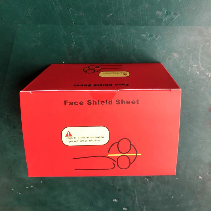 Hot Sale First Aid Training Pocket Mask CPR Mouth-to-Mouth Face Shield Sheet