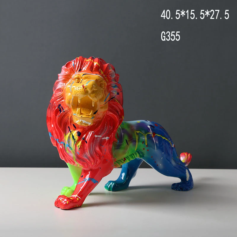 The Lion King Action Figure Abstract Table Display Resin Crafts for Home Decor